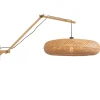 Discount Wandlamp Palawan - Bamboe - 105x60x55cm Muurverlichting