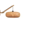 Outlet Wandlamp Palawan - Bamboe - 55x40x45cm Muurverlichting