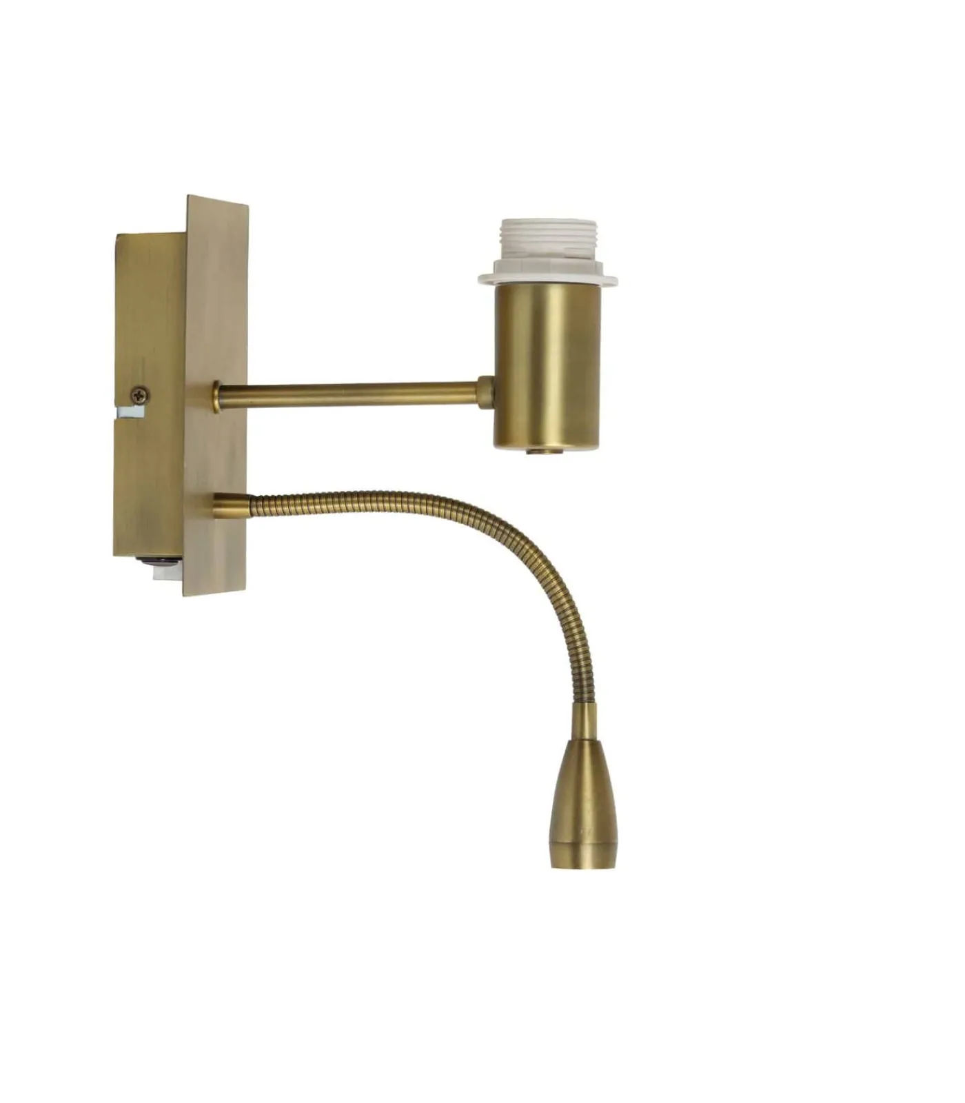 Outlet Wandlamp Regina - Brons - 20x11x35cm Muurverlichting