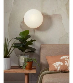 Clearance Wandlamp Sapporo - Wit - Ø34cm Muurverlichting