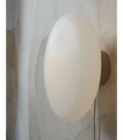 Clearance Wandlamp Sapporo - Wit - Ø34cm Muurverlichting