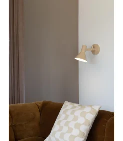 Discount Wandlamp Stavanger - Beige - 31x15x20cm Muurverlichting