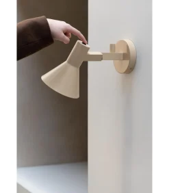 Discount Wandlamp Stavanger - Beige - 31x15x20cm Muurverlichting