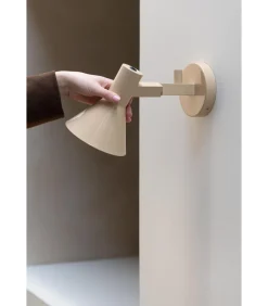 Discount Wandlamp Stavanger - Beige - 31x15x20cm Muurverlichting