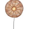 Best Wandlamp Tanami - Rotan - Ø40cm Muurverlichting