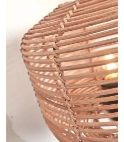 Clearance Wandlamp Tanami - Rotan - Ø25cm Muurverlichting
