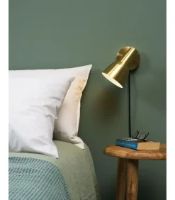Discount Wandlamp Valencia - Goud - 13x22x20cm Muurverlichting