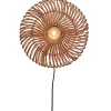 Discount Wandlamp Zanzibar - Rotan - Ø40cm Muurverlichting