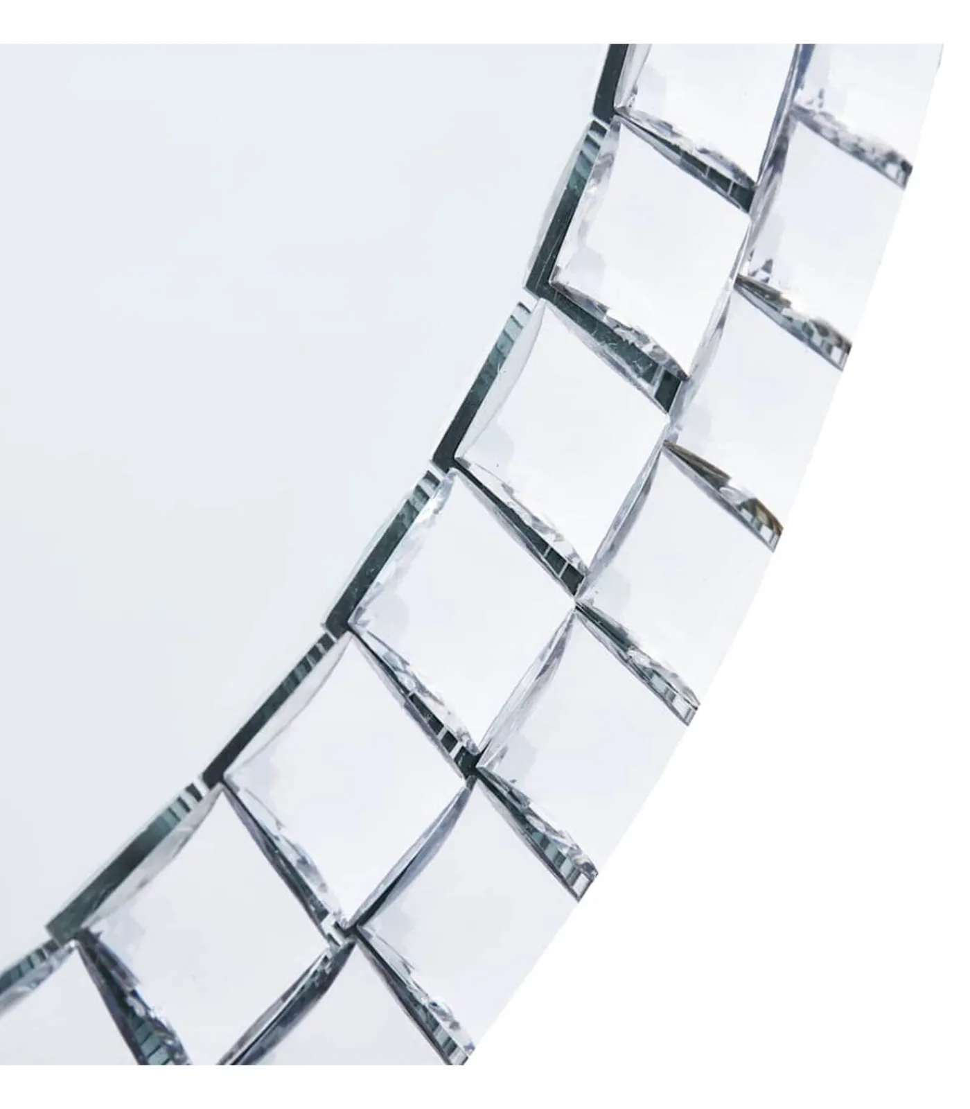 New Wandspiegel 40 cm gehard glas Spiegels