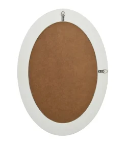 Outlet Wandspiegel barok stijl 50x70 cm wit Spiegels