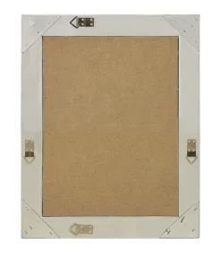 Online Wandspiegel barok stijl 50x60 cm zilverkleurig Spiegels