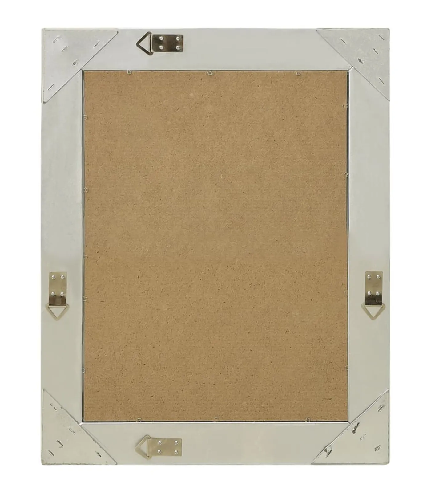 Online Wandspiegel barok stijl 50x60 cm zilverkleurig Spiegels