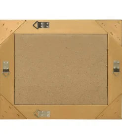 New Wandspiegel barok stijl 50x40 cm goudkleurig Spiegels