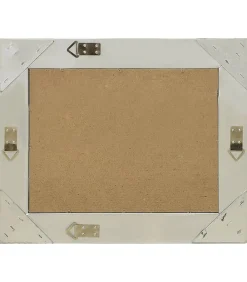 Sale Wandspiegel barok stijl 60x40 cm zilverkleurig Spiegels