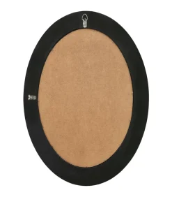 Outlet Wandspiegel barok stijl 50x70 cm zwart Spiegels