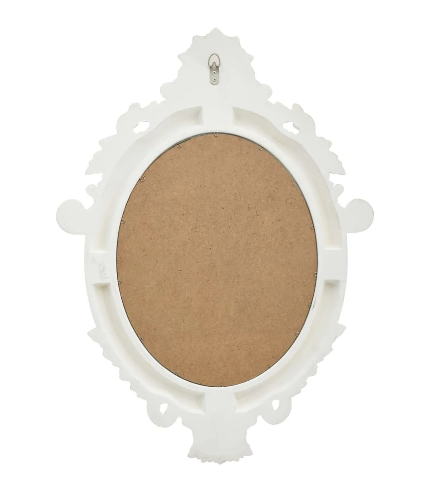 Sale Wandspiegel kasteel stijl 56x76 cm wit Spiegels