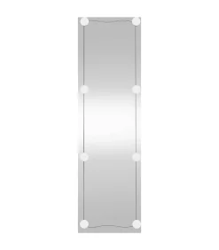 Discount Wandspiegel met LED's rechthoekig 30x100 cm glas Spiegels