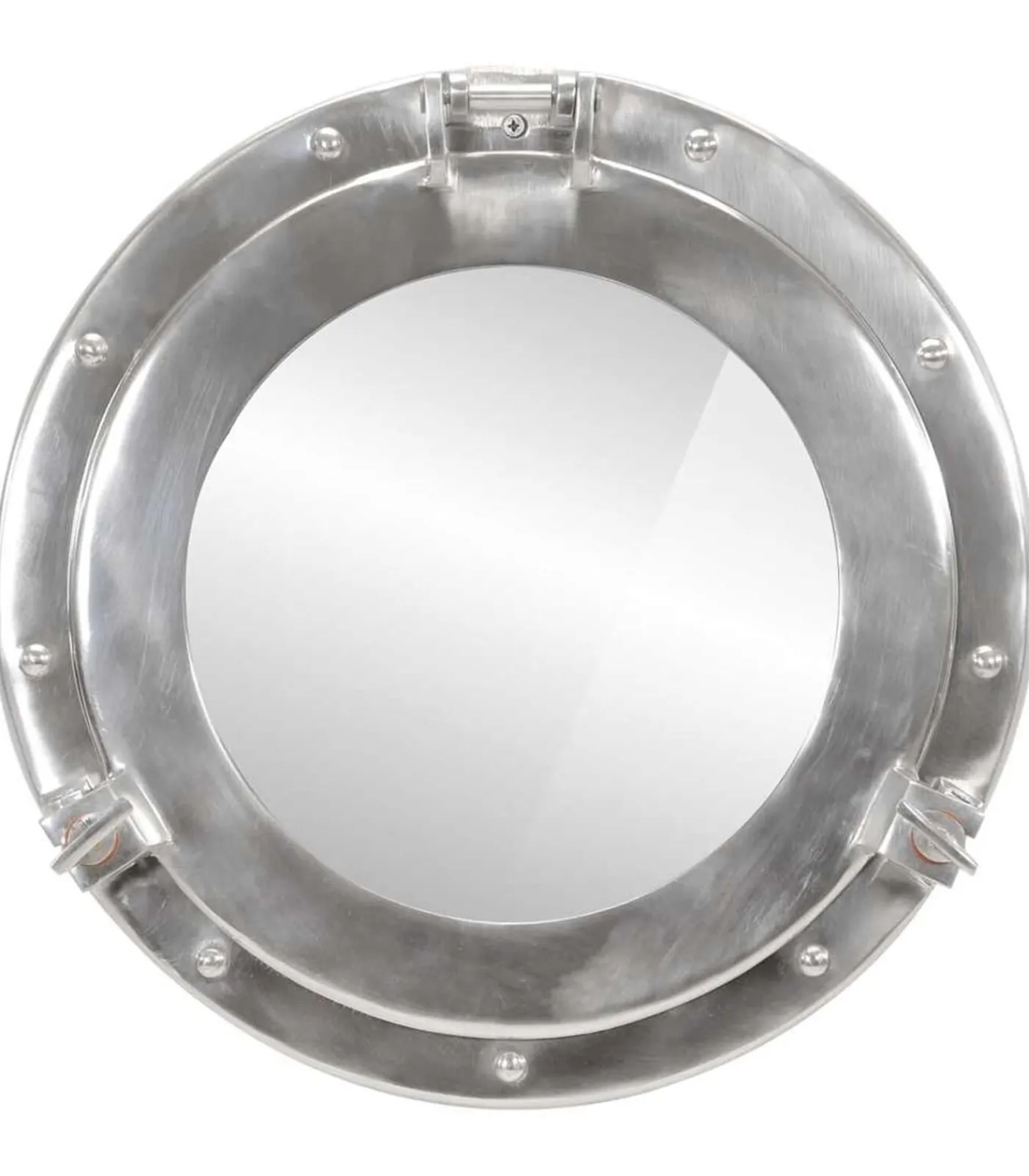 Hot Wandspiegel patrijspoort Ø38 cmaluminium en glas Spiegels