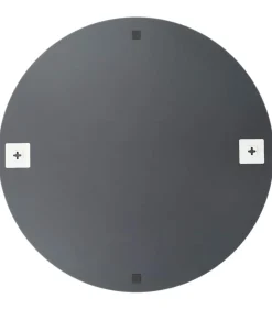 Outlet Wandspiegel rond 70 cm glas Spiegels