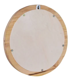 Sale Wandspiegel rond 40 cm teakhout Spiegels