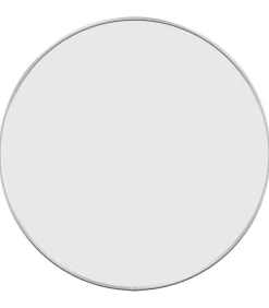 Hot Wandspiegel rond Ø50 cm zilverkleurig Spiegels