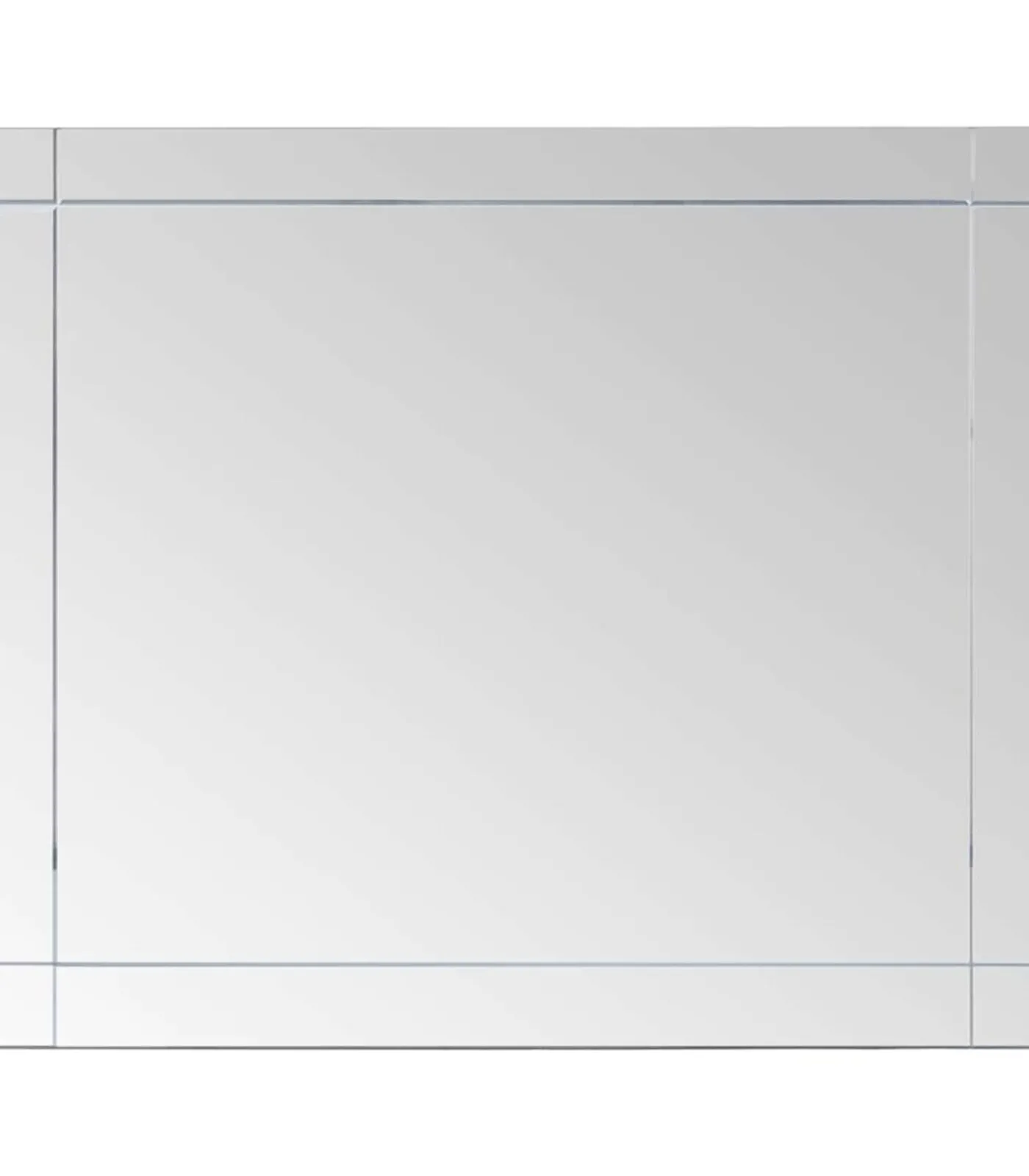 Outlet Wandspiegel 100x60 cm glas Spiegels