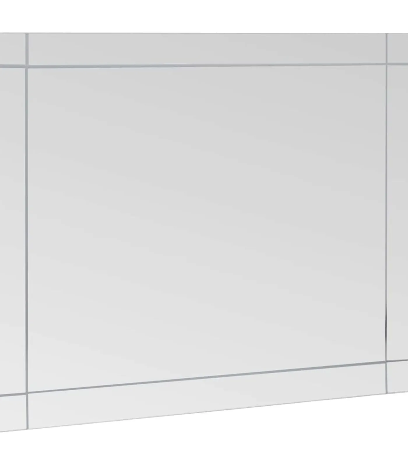 Outlet Wandspiegel 100x60 cm glas Spiegels