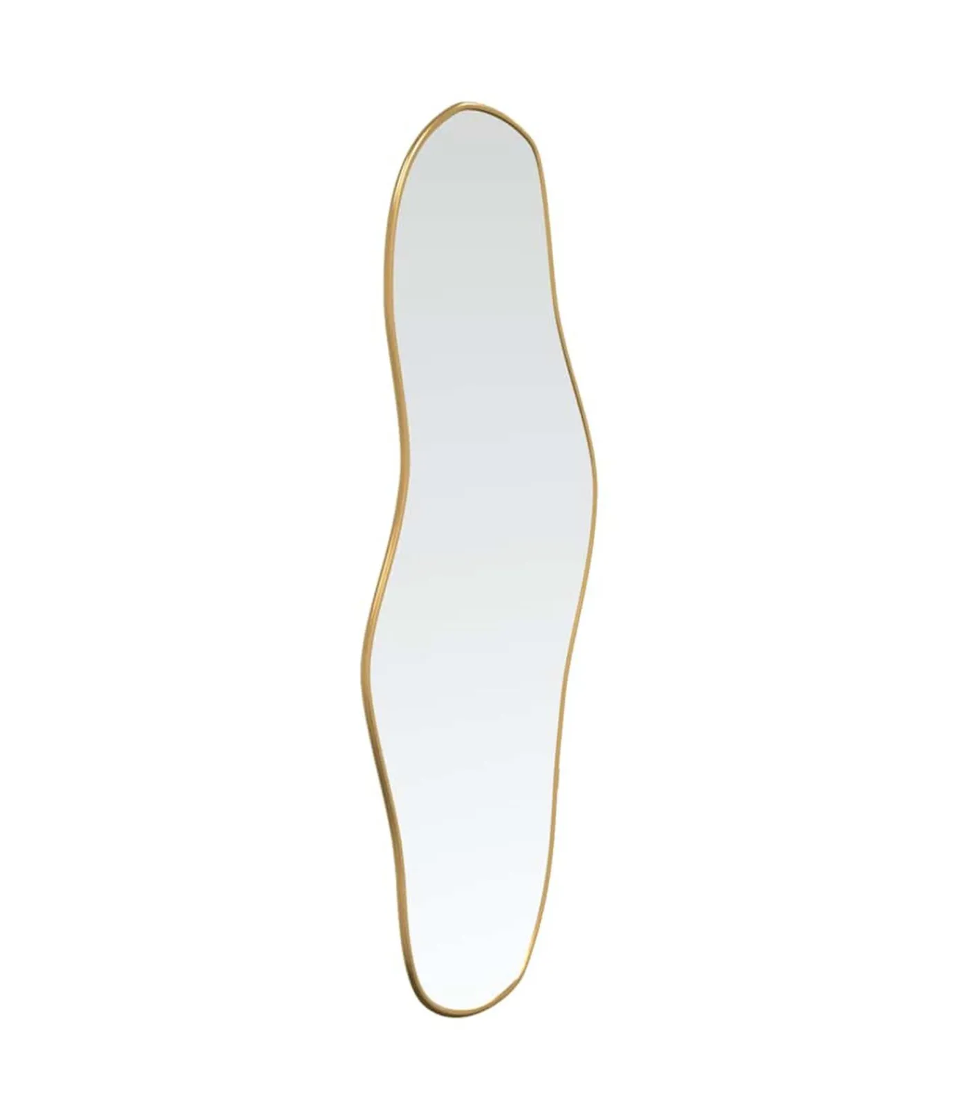 New Wandspiegel 90x40 cm goudkleurig Spiegels