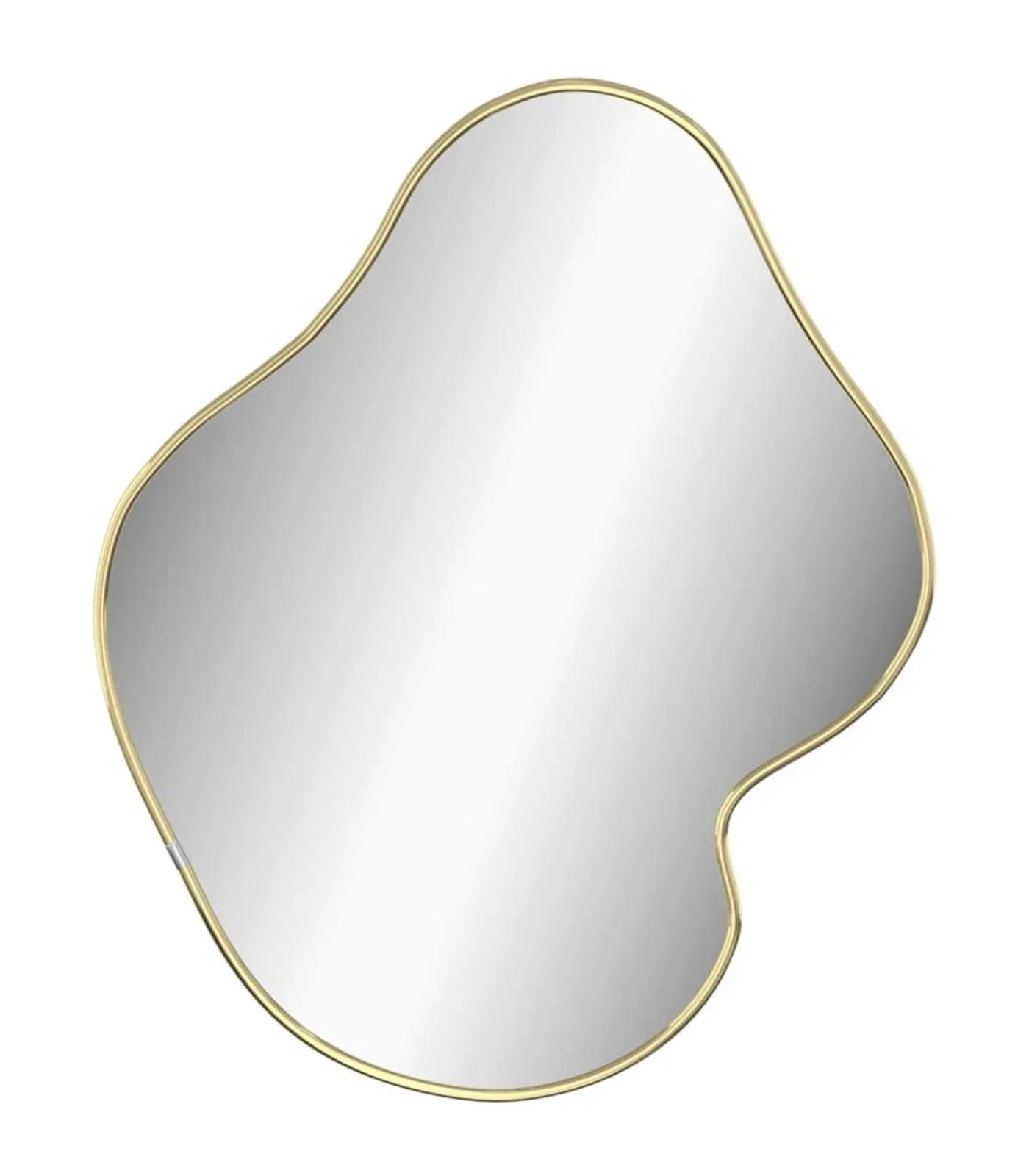 Discount Wandspiegel 60x50 cm goudkleurig Spiegels