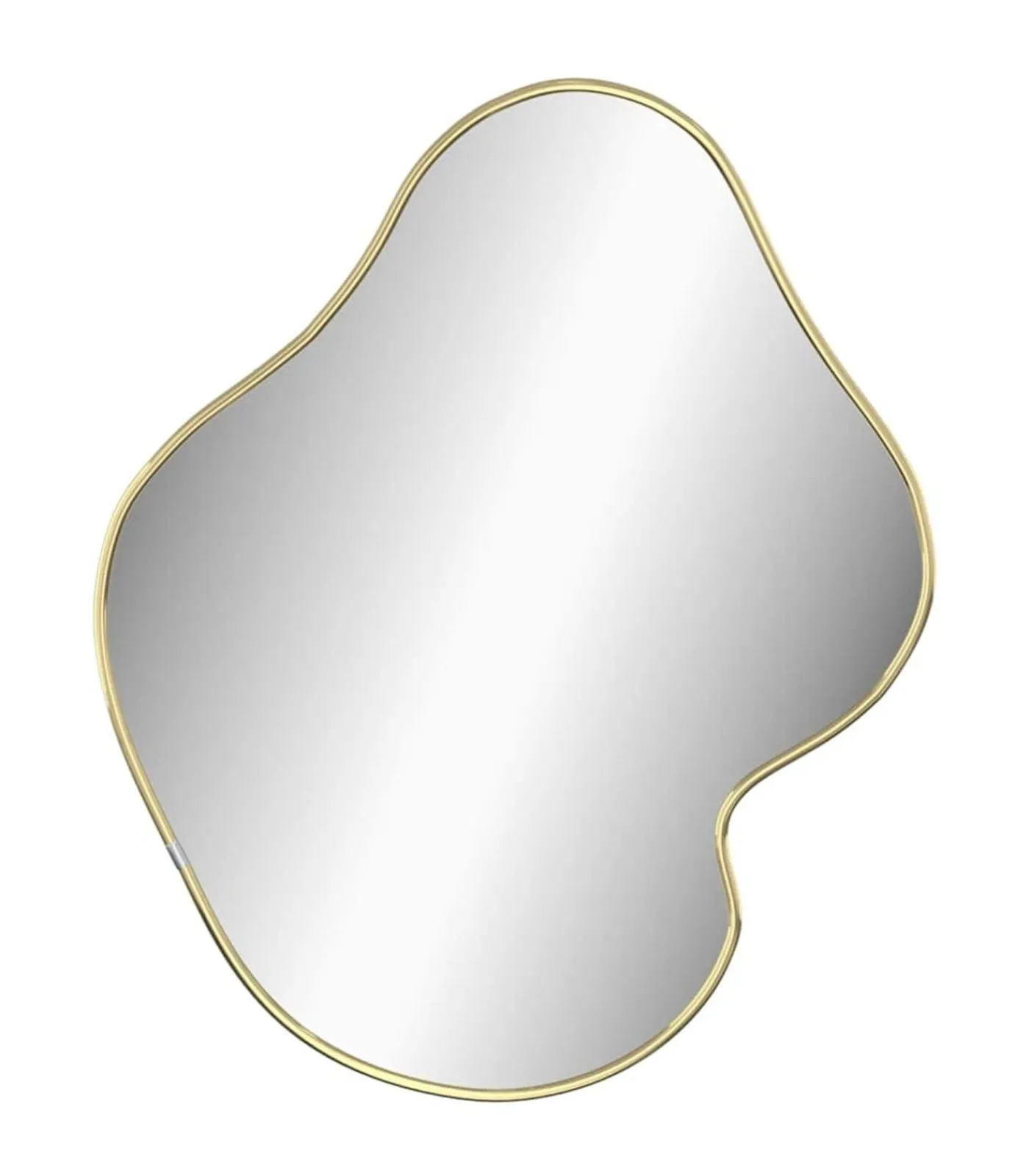 Discount Wandspiegel 60x50 cm goudkleurig Spiegels