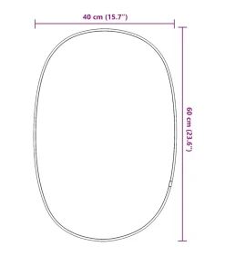 Sale Wandspiegel 60x40 cm goudkleurig Spiegels