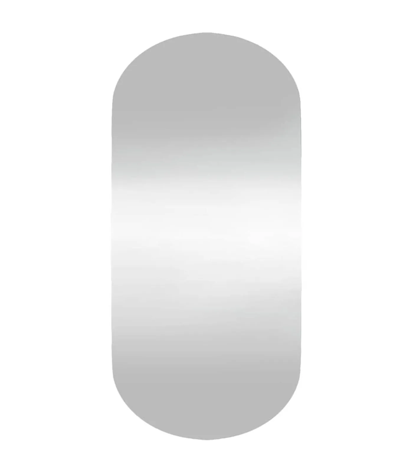 Clearance Wandspiegel 45x100 cm ovaal glas Spiegels