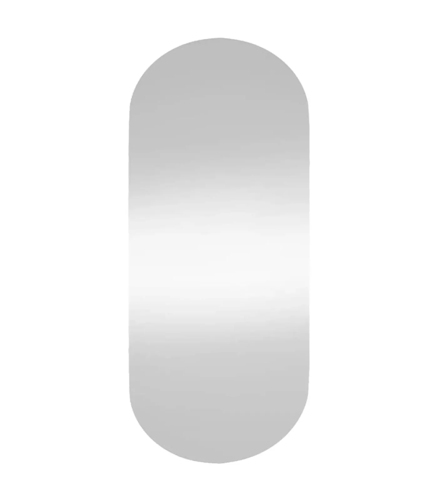 Clearance Wandspiegel 45x100 cm ovaal glas Spiegels