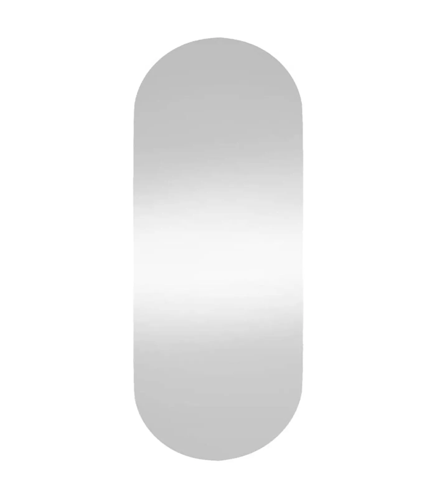 New Wandspiegel 25x60 cm ovaal glas Spiegels