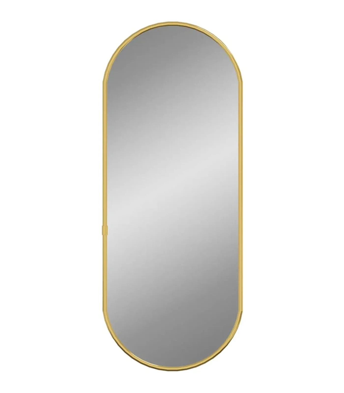 Online Wandspiegel 50x20 cm ovaal goudkleurig Spiegels
