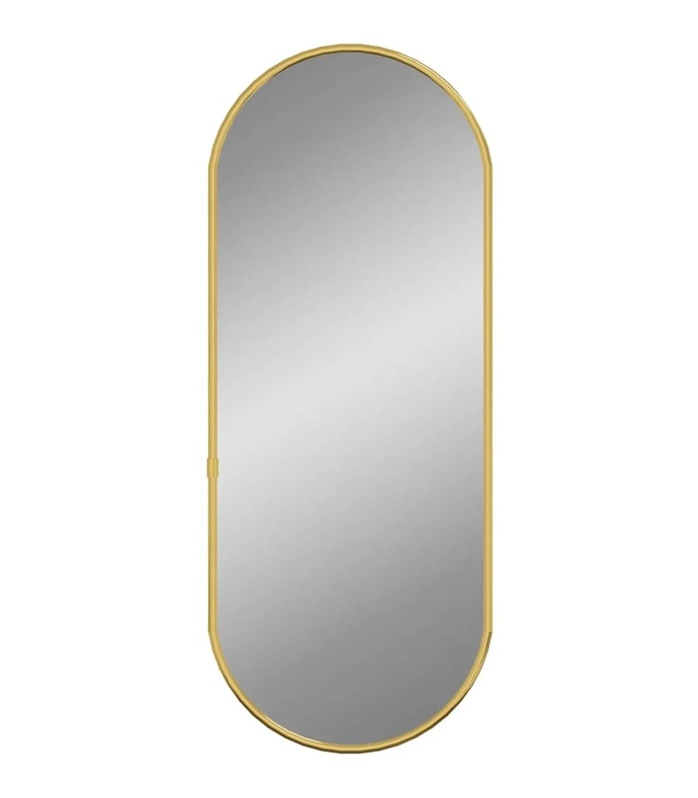Online Wandspiegel 50x20 cm ovaal goudkleurig Spiegels