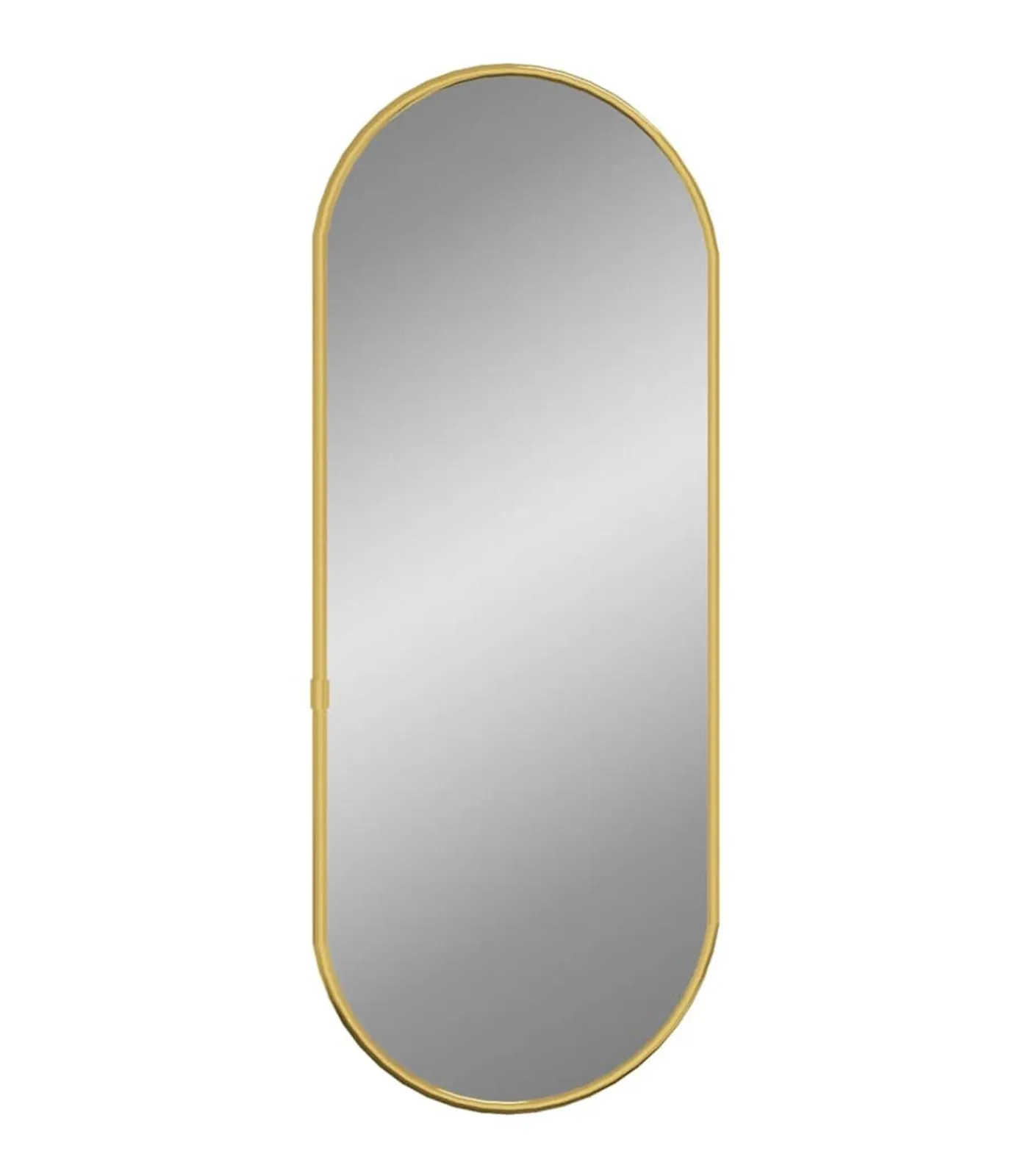 Online Wandspiegel 50x20 cm ovaal goudkleurig Spiegels