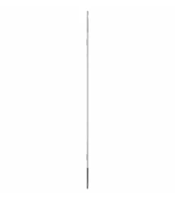 Outlet Wandspiegel 90x40 cm ovaal zilverkleurig Spiegels