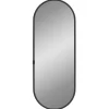 Online Wandspiegel 40x15 cm ovaal zwart Spiegels
