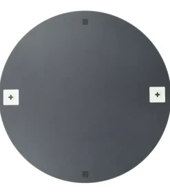 New Wandspiegels 2 st rond 60 cm glas Spiegels