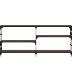 Sale Wandtafel 180x29x76,5 cm bewerkt hout bruin eikenkleur Tafels