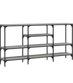 Hot Wandtafel 160x29x80 cm bewerkt hout grijs sonoma eikenkleurig Tafels