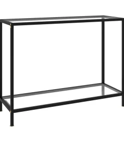 Best Wandtafel 100x35x75 cm gehard glas transparant Tafels