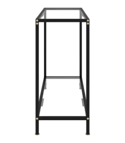 Best Wandtafel 100x35x75 cm gehard glas transparant Tafels