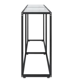 Discount Wandtafel 180x35x75,5 cm gehard glas transparant Tafels