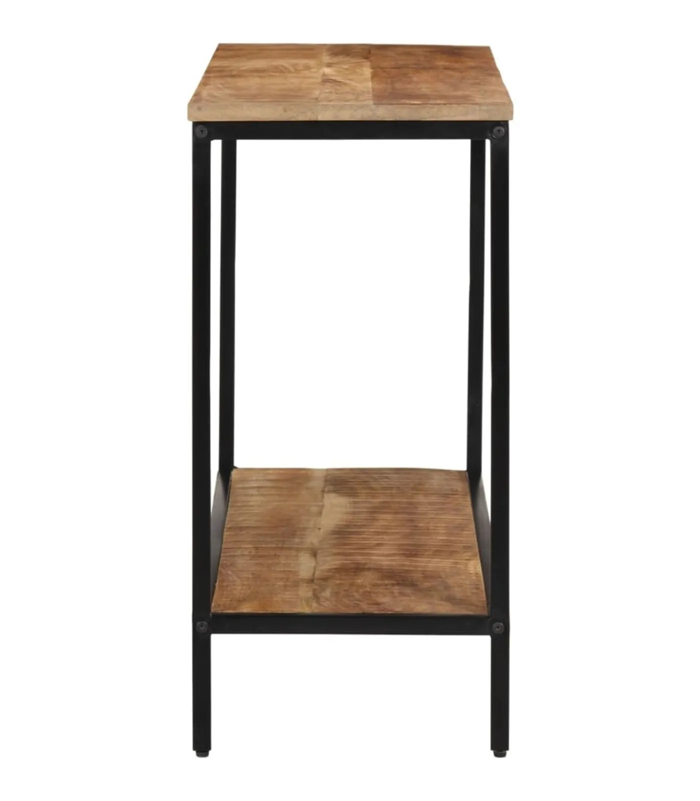 Wandtafel 100x35x70 cm massief ruw mangohout Tafels