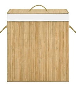 Sale Wasmand met 2 vakken 100 L bamboe Manden En Bakken