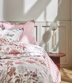 Outlet WATER GARDEN Rose - Kussensloop Satijn katoen Kussenslopen