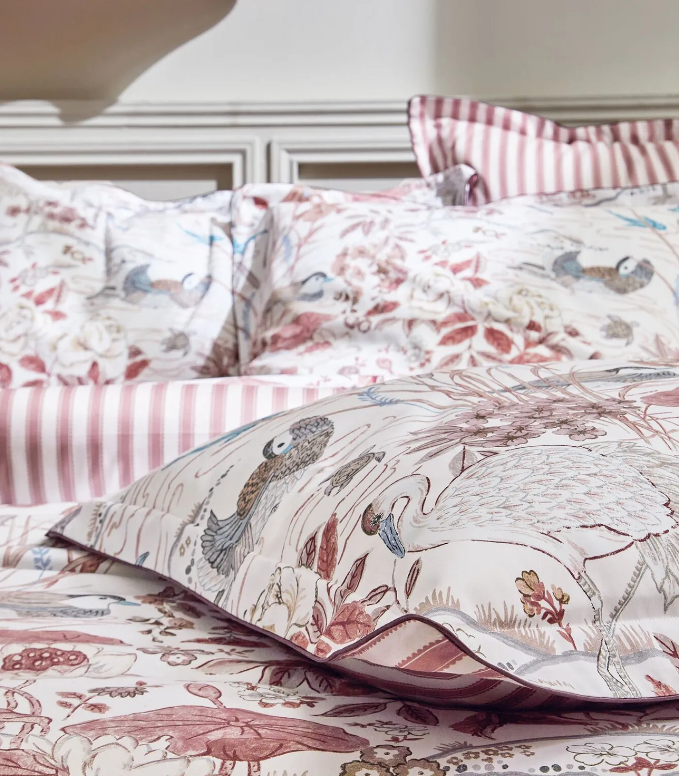 Sale WATER GARDEN Rose - Laken Satijn katoen Lakens