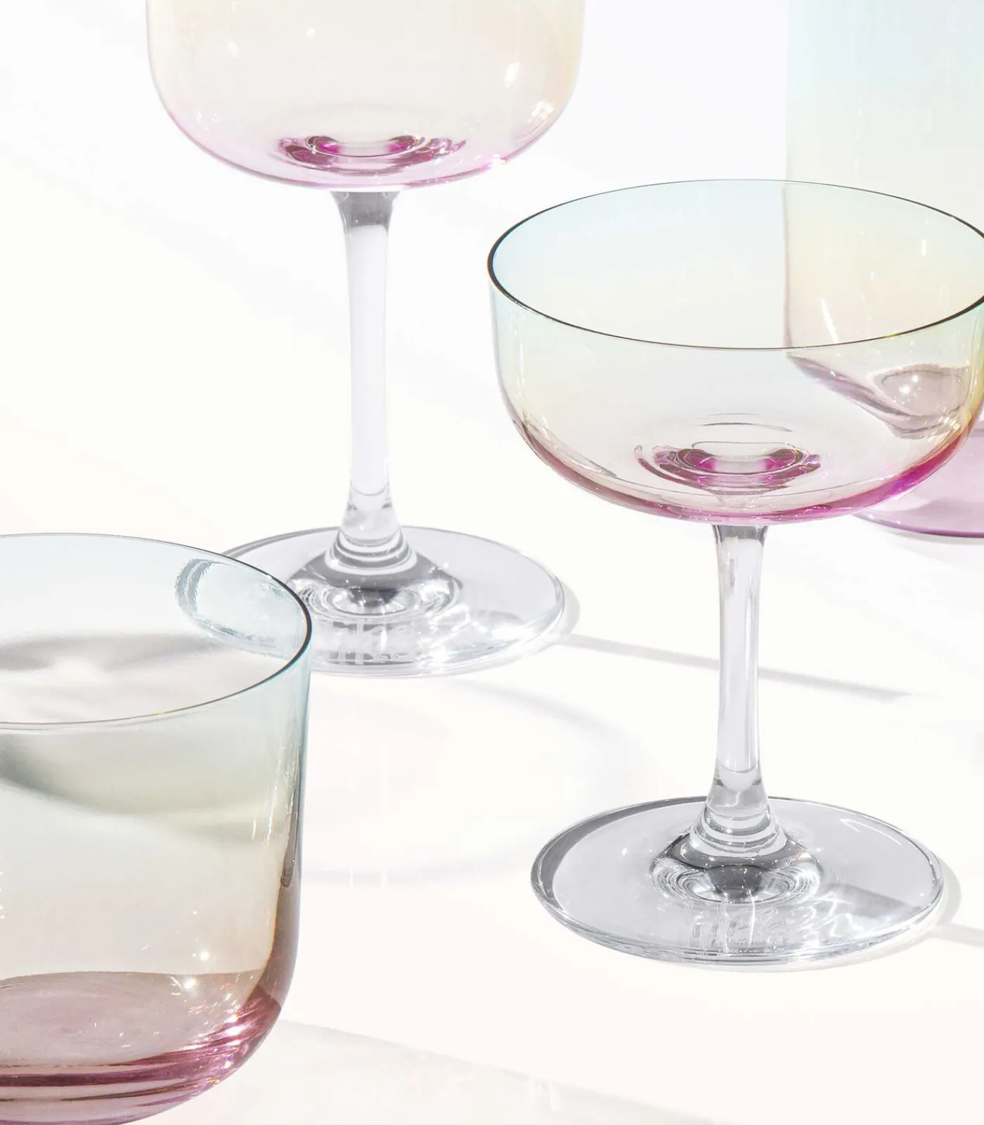 Waterglas, Set 2-dlg Like Pearl Glazen & Karaffen